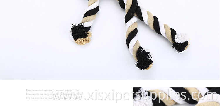 2019 Wholesale New Design durable chew rope dog toy with tennis ball